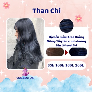 Thuốc Nhuộm Tóc Màu THAN CHÌ Không Tẩy