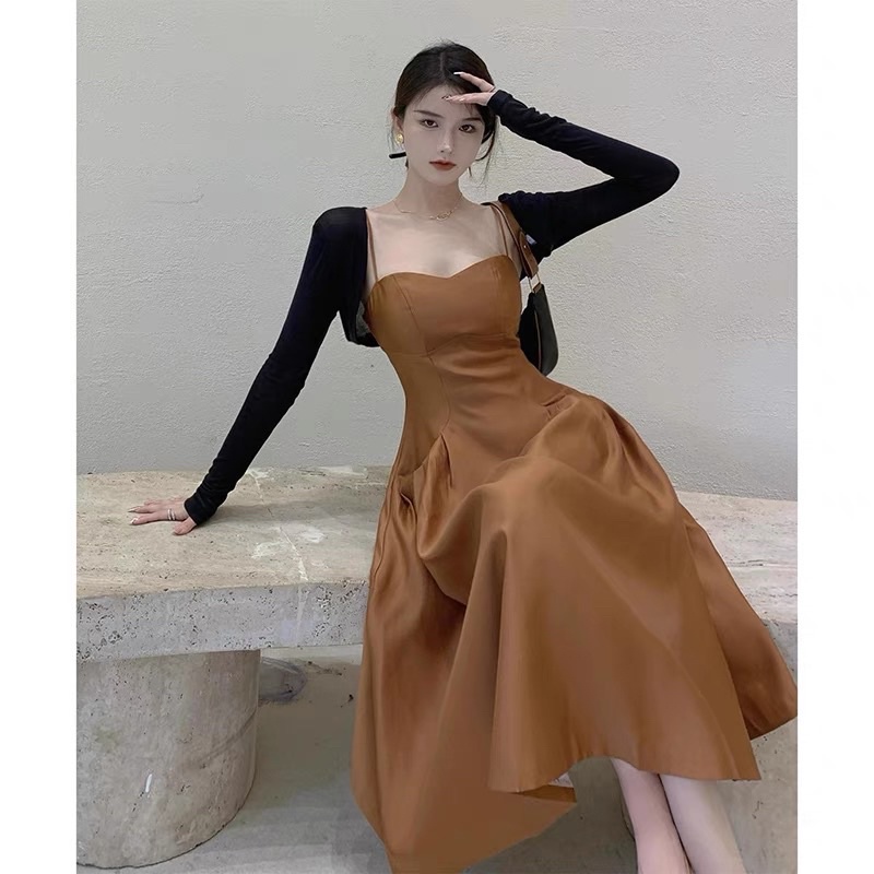 N29 LOẠI 1 Váy hai dây dài dáng xoè CÓ BIG SIZE có túi siu xinh siu sang ulzzang CÓ ẢNH THẬT