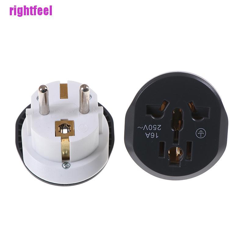 Đầu cắm điều hợp nguồn AU US UK qua EU công suất lớn AC 250V thông dụng cho du lịch