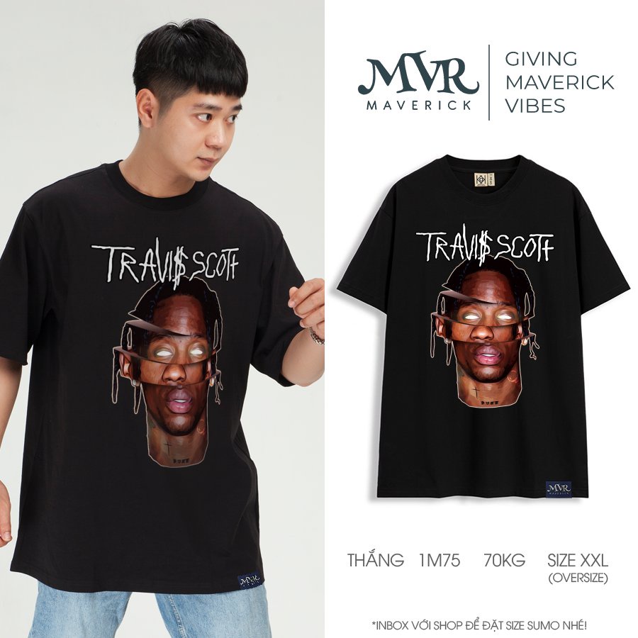 Ao thun nam nữ Hip hop cực ngầu MVR size rộng tee Mỹ BB4086