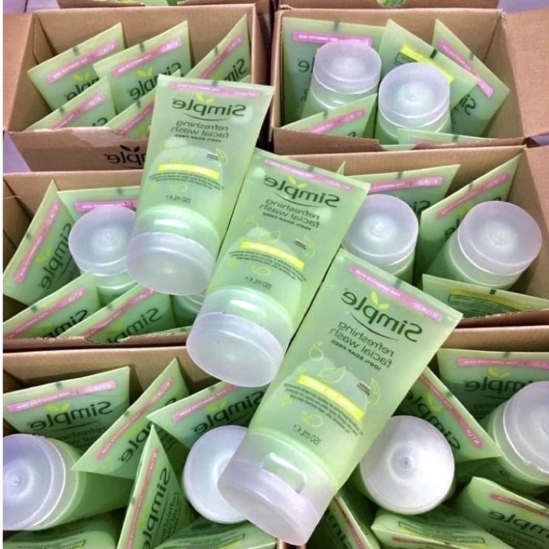 Sửa rửa mặt Simple Gel Kind To Skin Refreshing Facial Gel - Sửa rửa mặt cho da nhạy cảm 150ml | BigBuy360 - bigbuy360.vn