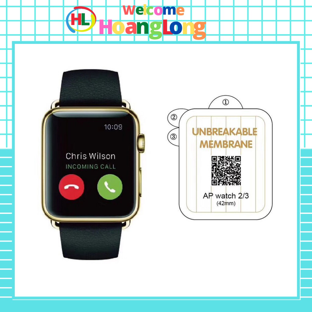 Miếng dán PPF Apple Watch bảo vệ màn hình apple watch 38|42|40|44 (mm) series 5/4/3/2/1