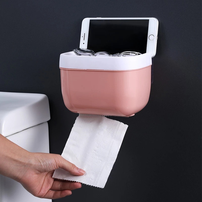 Giá Đỡ Cuộn Giấy Vệ Sinh Gắn Tường Chống Nước Tiện Lợi