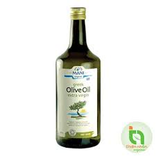 Dầu Extra Virgin Olive Ép lạnh, hữu cơ 1L