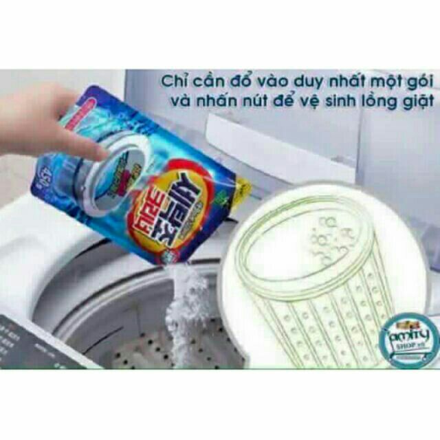 Tẩy lồng máy giặt
