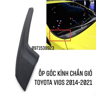 Ốp chân kính chắn gió trước trái phải xe toyota vios 2014-2021 hàng cao cấp 538670d120 538660d120