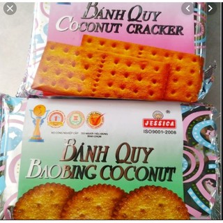 Bánh Quy Baobing coconut /coconut cracker hiệu Jessica