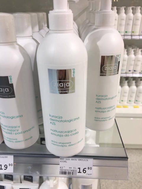 Bộ sản phẩm Ziaja Med Atopy AZS hàng balan (Bill up ảnh cuối) | BigBuy360 - bigbuy360.vn