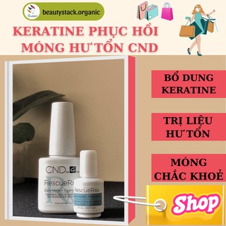 Keratine Dưỡng móng CND RescueRxx
