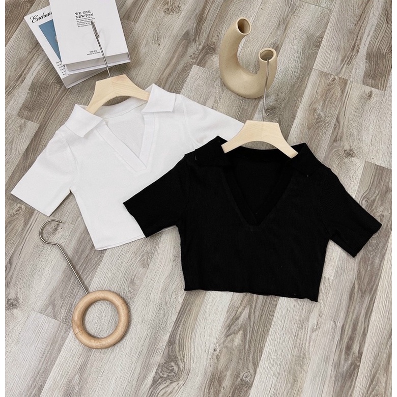 CROPTOP TRỤ VỀ  2 MÀU