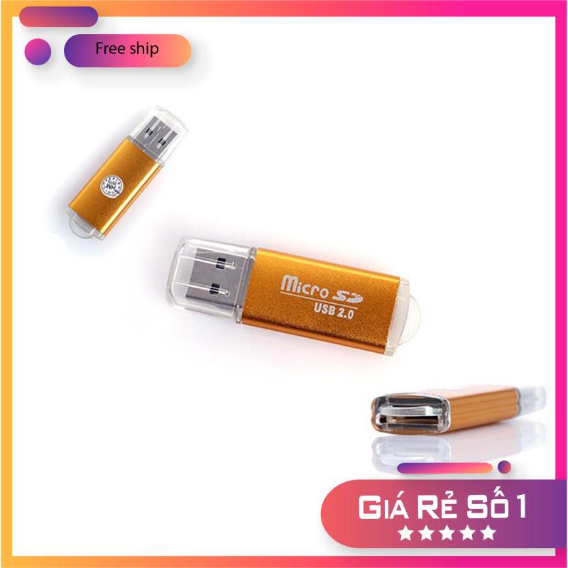 [FREESHIP] COMBO 10 CÁI READER NHÔM HÌNH USB