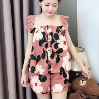 Set bộ ngủ hoa cánh tiên