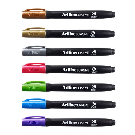 Bút tô bóng màu kim loại Artline Metallic Marker