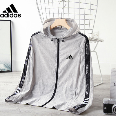 Áo Khoác Dù Adidas Siêu Mỏng Chống Tia Uv Cho Nam