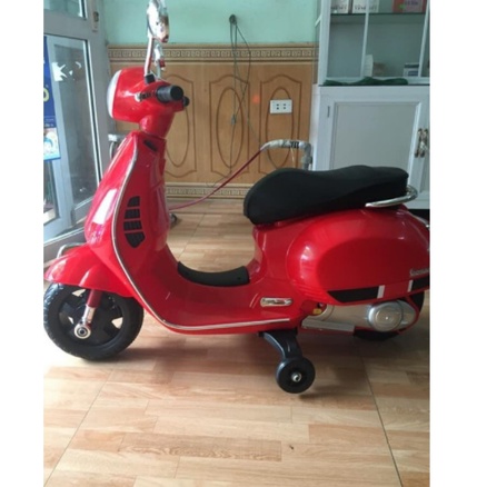 Xe máy điện cho bé vespa, sử dụng chân ga Q518, lỗi 1 đổi 1