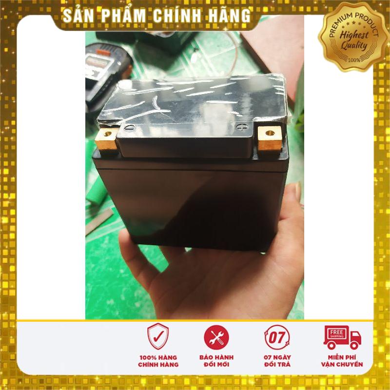 Bình ắc quy Lithium 12V thay thế cho Ắc quy xe máy