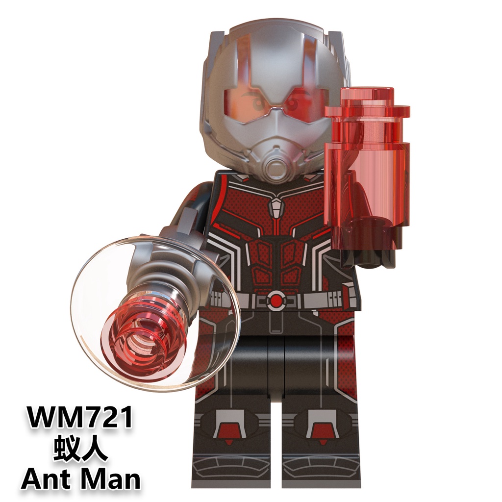 Mô Hình Đồ Chơi Lắp Ráp Nhân Vật Iron Man Marvel Avengers WM718 WM6063