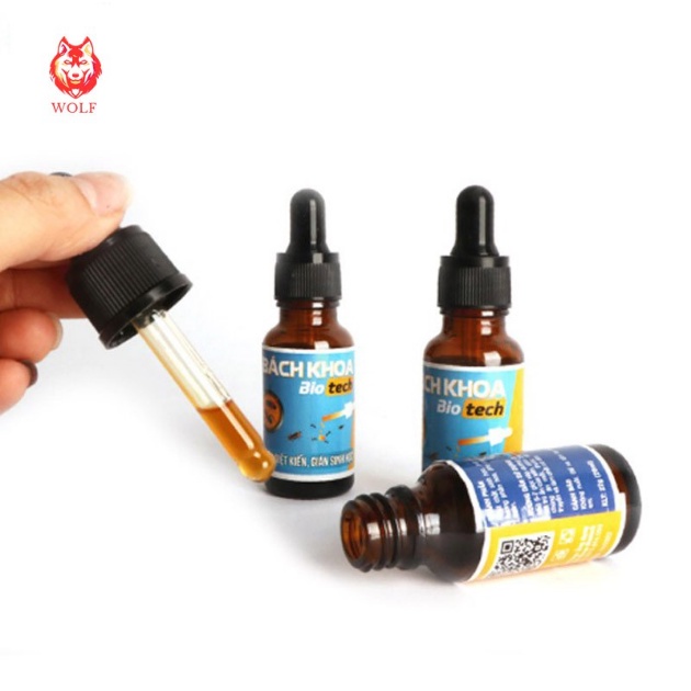 [LỌ TO 20ML] Thuốc diệt kiến, diệt gián sinh học Bách khoa Bio Tech, diệt kiến tận gốc hiệu quả nhanh