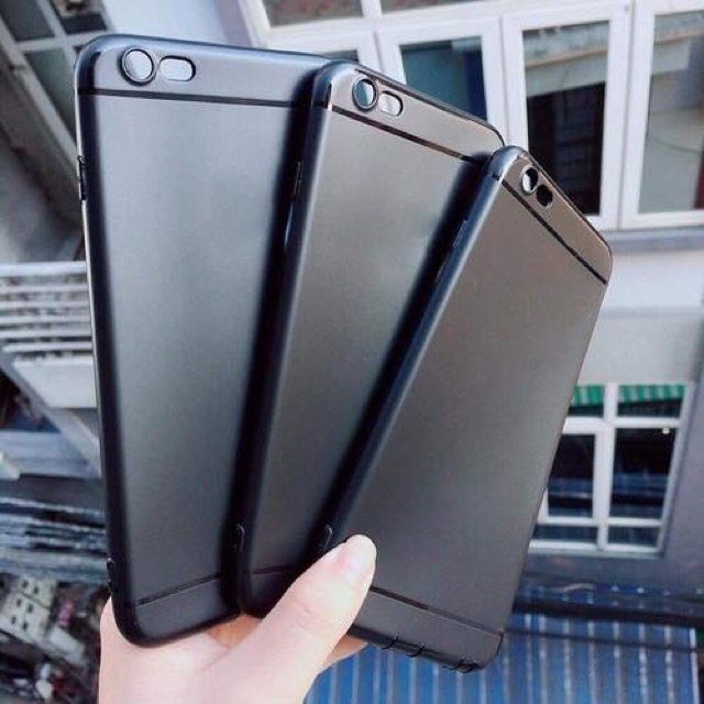 Ốp Lưng Đen Trơn 5 6 7 6s 6plus 7plus X XS
