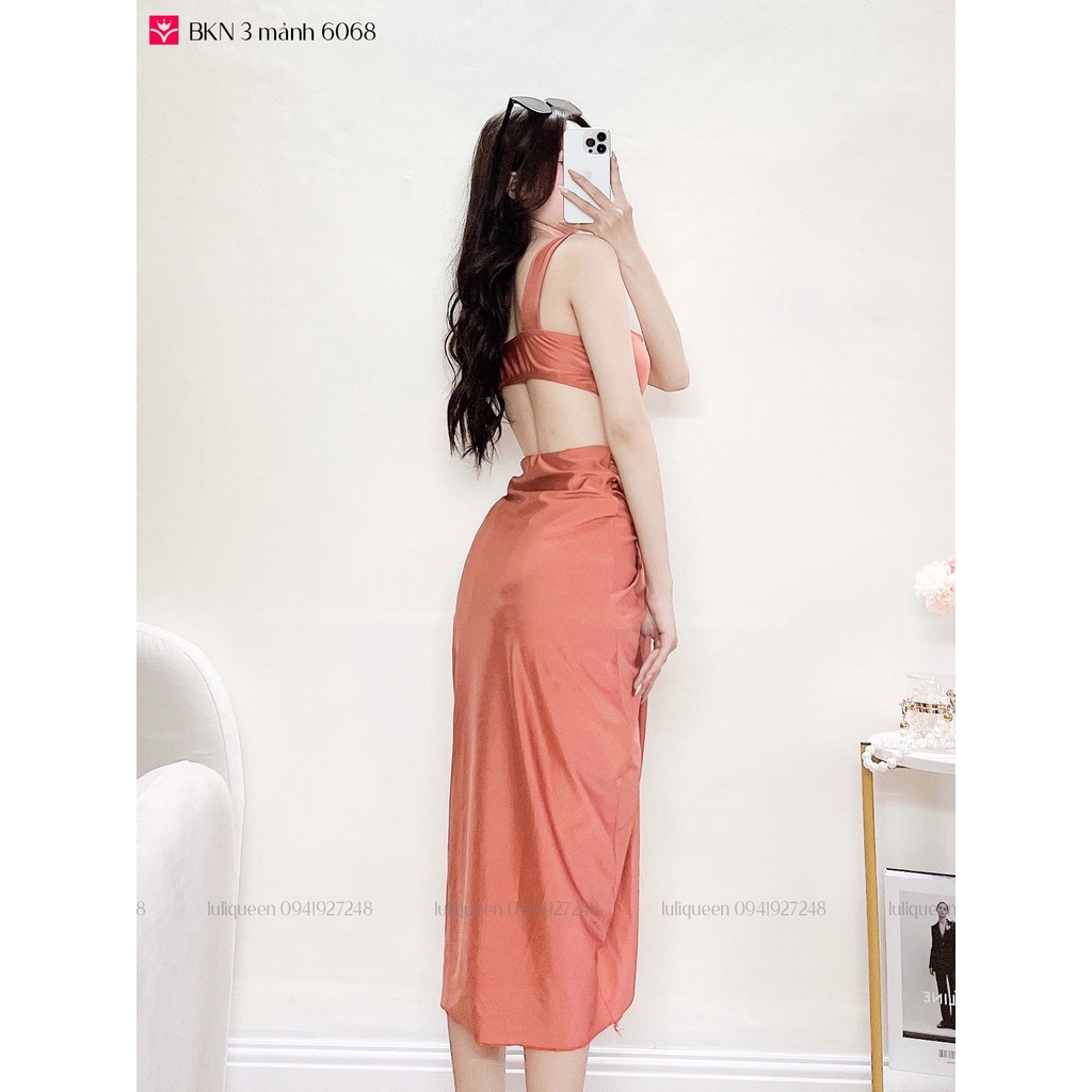 Bikini đi biển quyến rũ - LULIQUEEN - Đồ bơi Set 3 đùi 2609