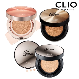 Phấn nước clio kill cover founwear glow glow fitting cushion 15g+ tặng kèm - ảnh sản phẩm 4