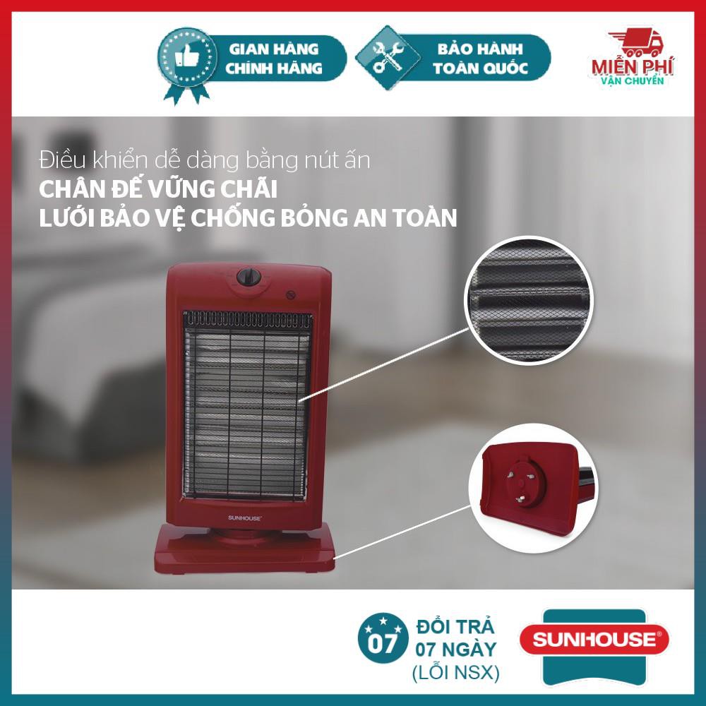 Đèn Sưởi 3 Bóng Sunhouse SHD7016, Máy Sưởi Sunhouse SHD7016, Tốc Độ Làm Ấm Nhanh, Tỏa Nhiệt Đều - TN Shop