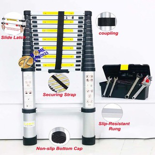 Thang nhôm rút gọn sumika sk510 - cao 5.1m