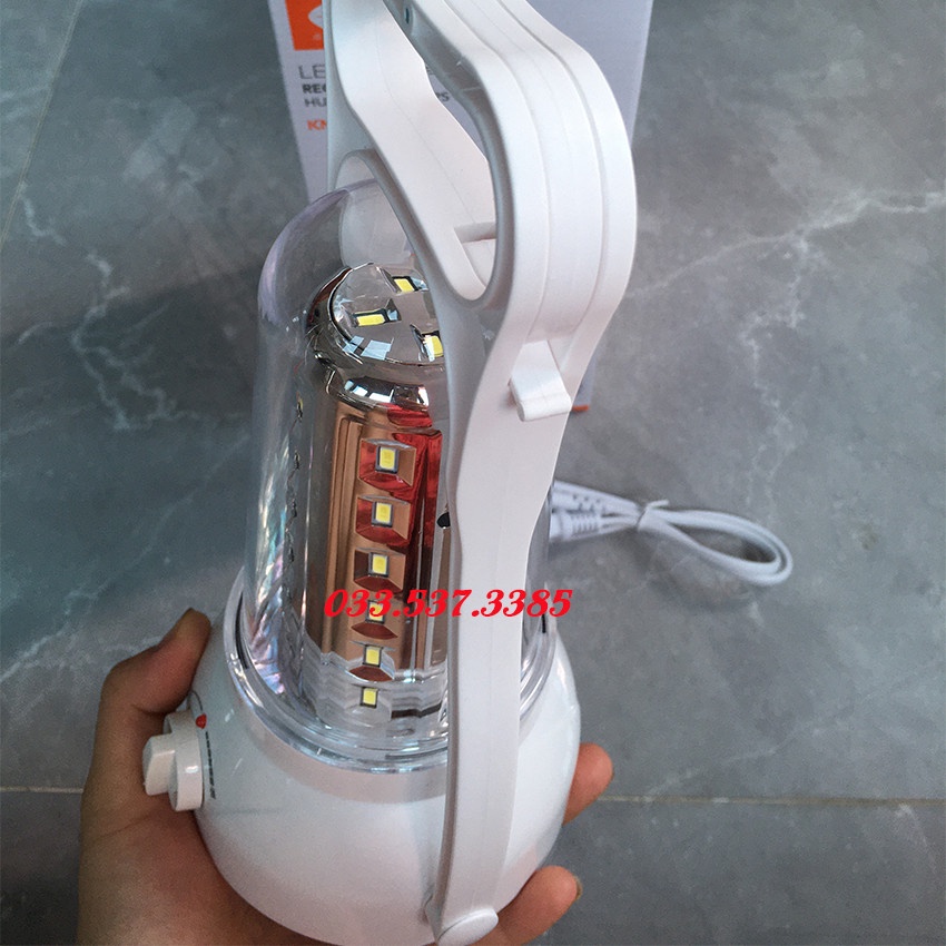 Đèn bin siêu sáng, đèn sạc pin KM 779 kiểu dáng nhỏ gọn độ bền cao