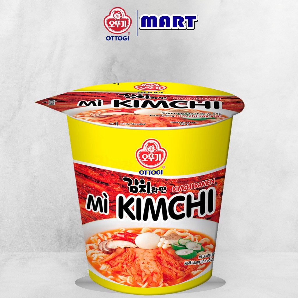 [FREESHIP❤️] - Mì ly kim chi Ottogi 62g