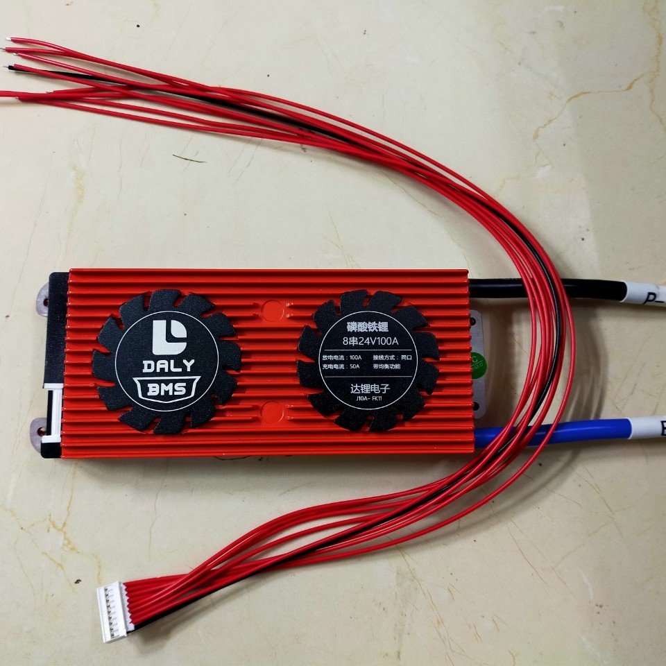 Mạch bảo vệ pin daly 4S 8S 12S 16S cho pin lifepo4 12v 24v 36v 48v