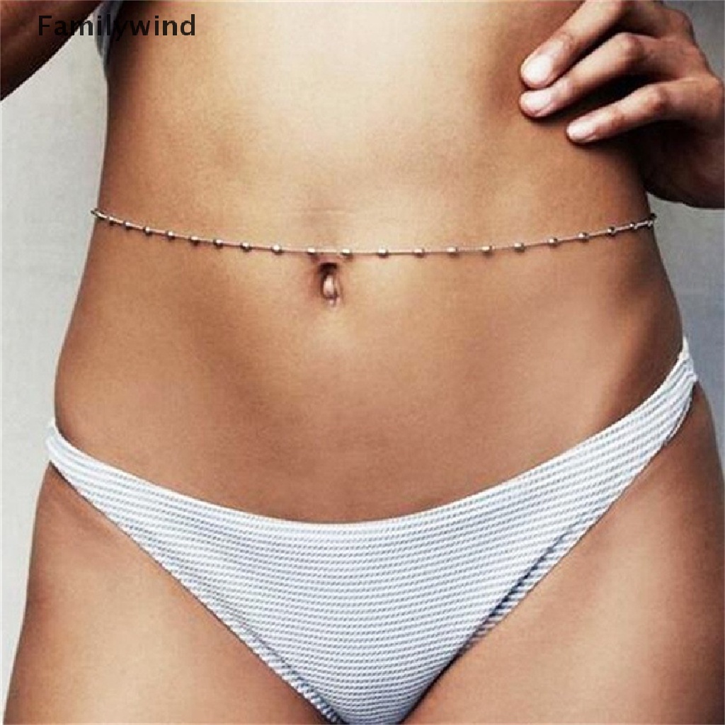 Dây Chuyền Mắt Xích Đeo Hông Hình Ngôi Sao Đơn Giản