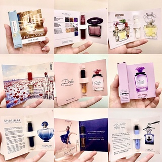 Mẫu thử, vial, sample nước hoa nhiều loại