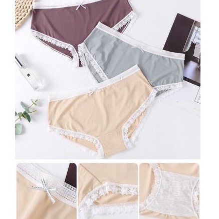 Quần lót siêu mềm mát mẫu mới❤️ set 4 quần