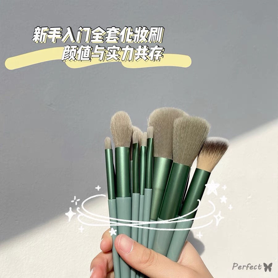 Bộ Cọ Trang Điểm Siêu Mềm Dùng Cho Kem Nền/Mắt/Phấn Mắt/Xương Mặt