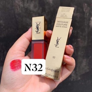 BONBON Son kem lì YSL màu 31-32 (đỏ tươi) HNEAGER