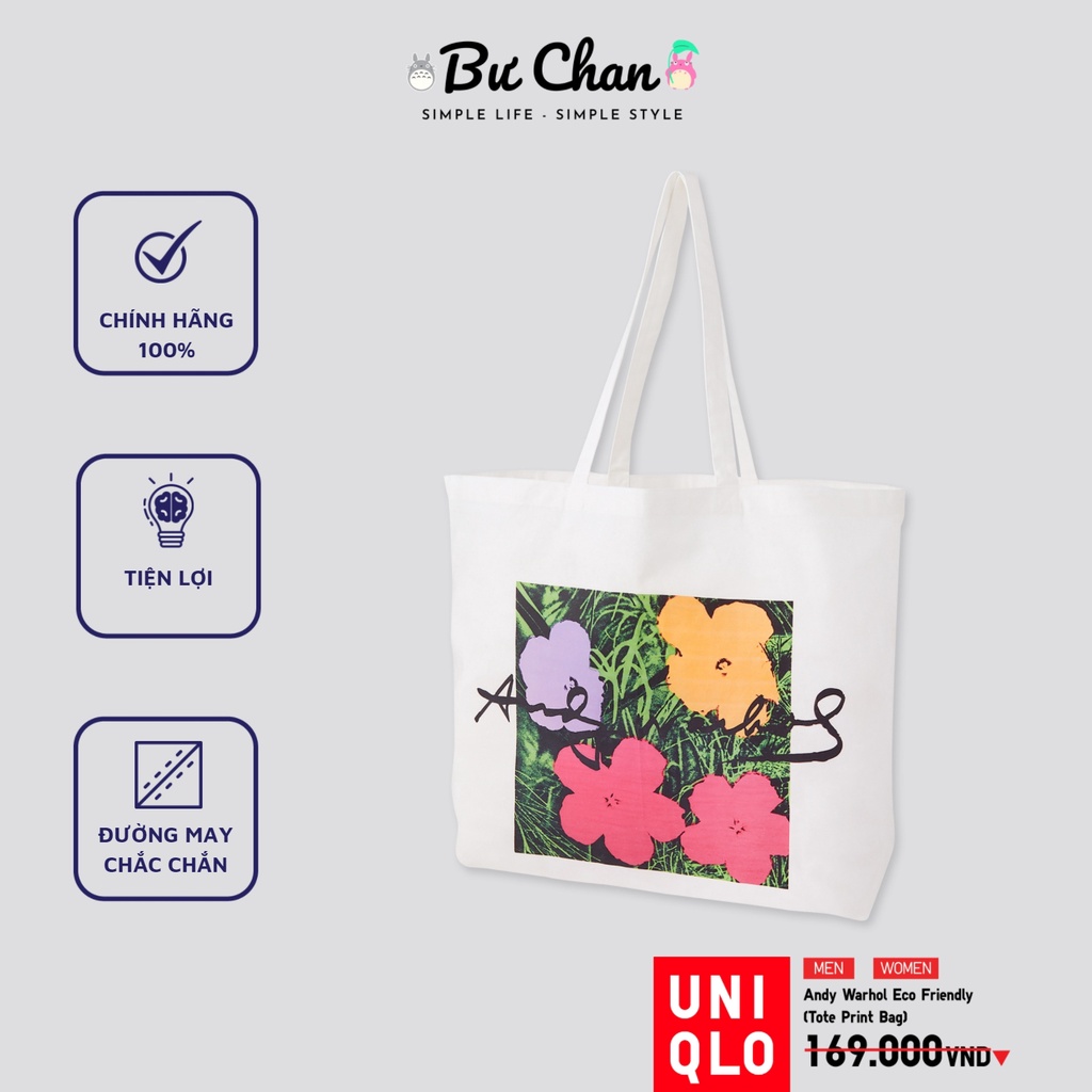 Tui Tote UNIQLO Andy Warhol UNIQLO Nh t Chinh Hang Tim Voucher