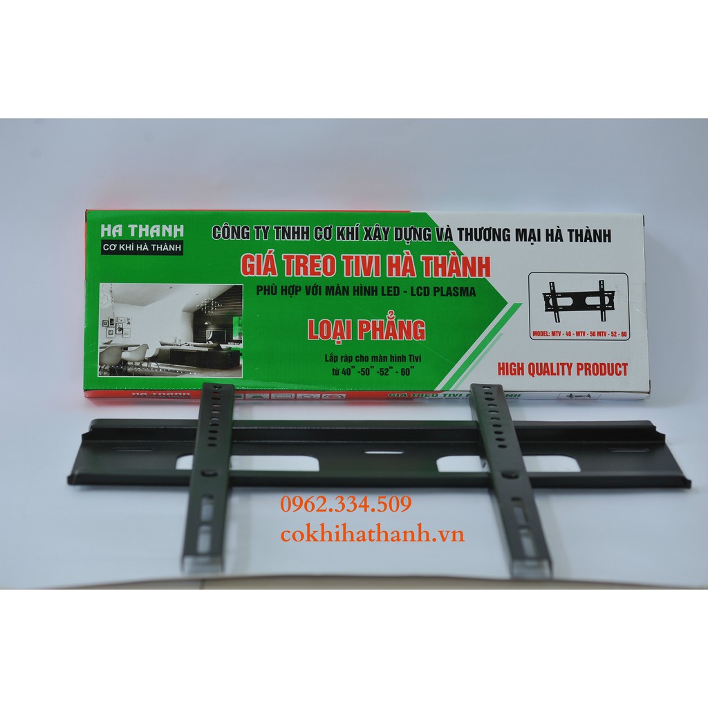 Giá treo tivi thẳng tường 40-60 inch hàng dày đẹp