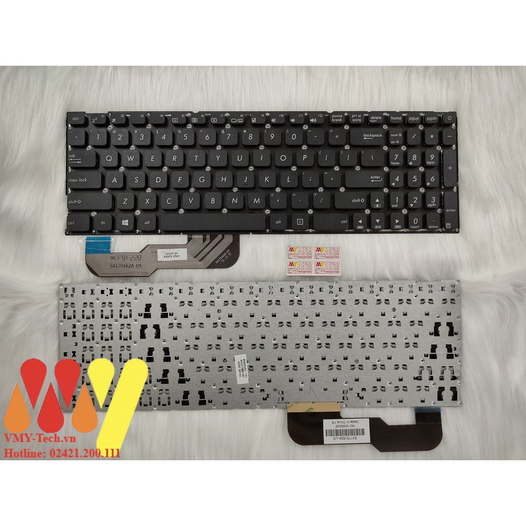 Bàn Phím Laptop Asus R541U R541 F541 F541S U541 VM591 A541U NEW 100%