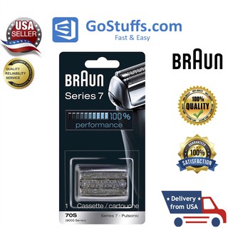 [Hàng Mỹ]Braun 70S Series 7 genuine replacement heads - Lưỡi dao thay thế cho máy cạo râu Braun 790cc, 760cc, 7850cc, 78