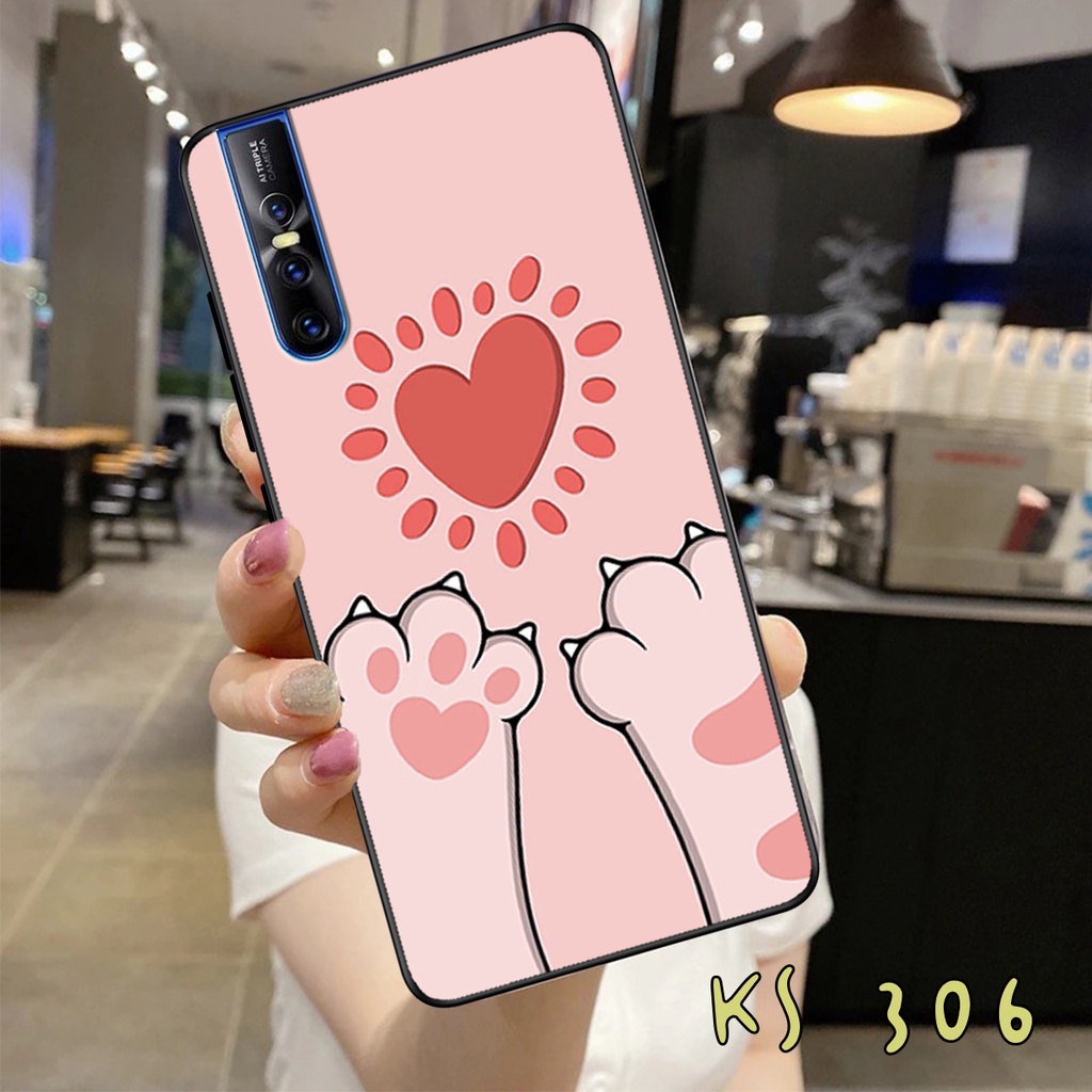 Ốp lưng Vivo V15 - Vivo V15 Pro - Vivo V17 - Vivo V17 Pro - Ốp in hình mèo con ngộ nghĩnh