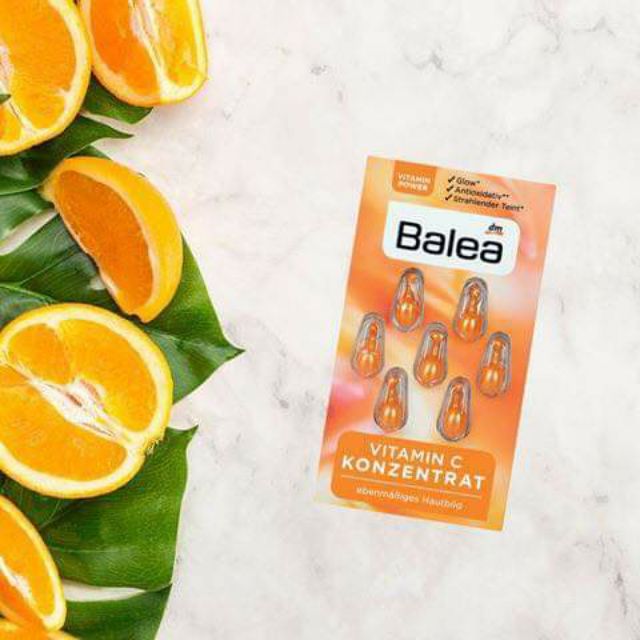 Hàng Đức Viên nang ngăn ngừa nám da Balea Vitamin C