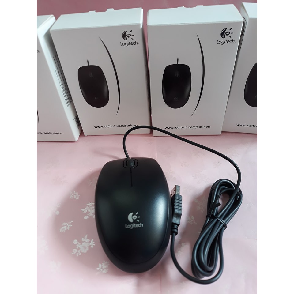 Chuột Logitech B100 BH 36 Tháng Chính Hãng Phân Phối.