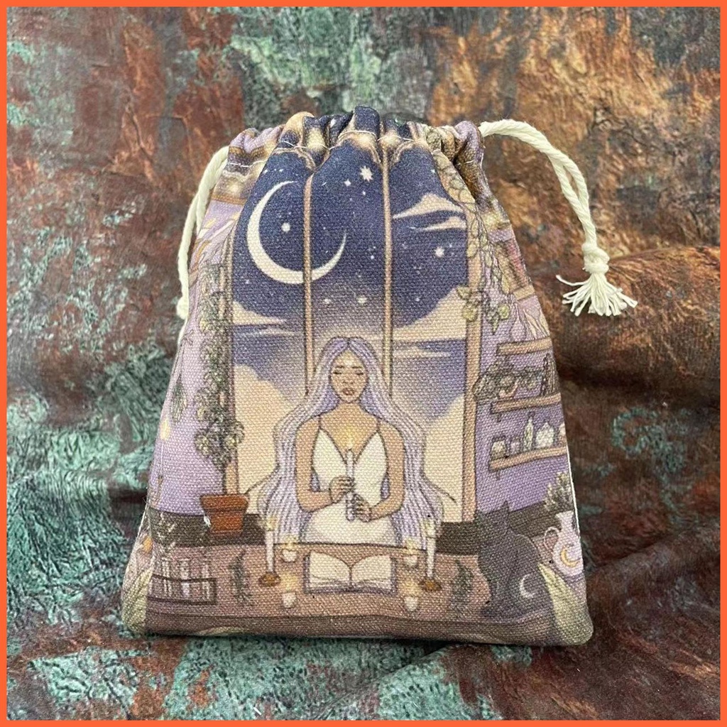 Bộ Bài Tarot In Hình Mặt Trăng Độc Đáo