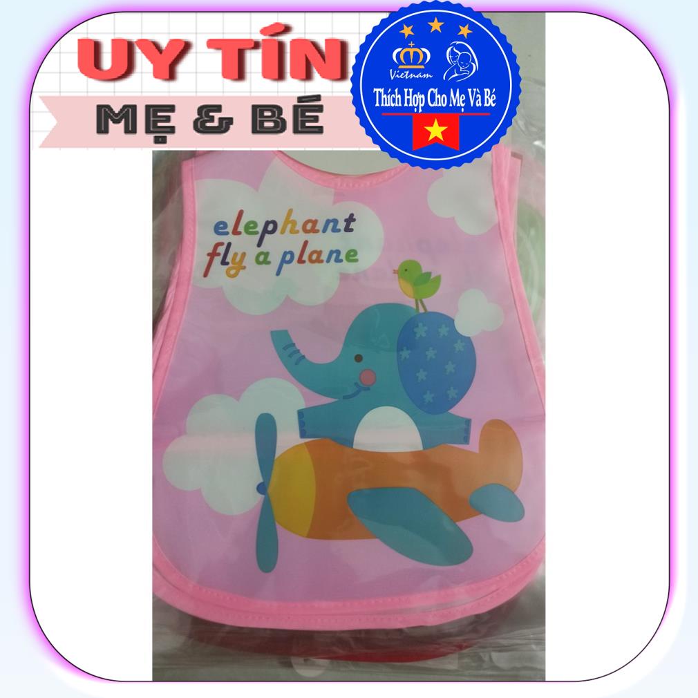 yếm ăn chống nước (2 cái) 11872 , thương hiệu Aiueo Nhật Bản