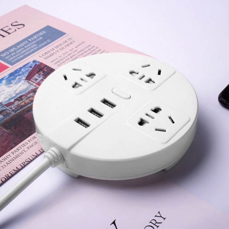 Ổ Cắm Điện, Ổ Điện Đa Năng Tích Hợp Đầu Cắm USB An Toàn Chống Quá Tải Mun.Home