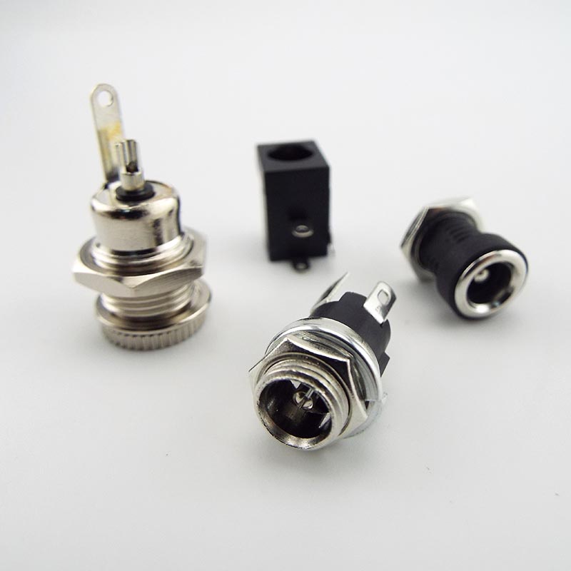 Set 2 Đầu Nối Ổ Cắm Nguồn DC 5.5 * 2.1mm