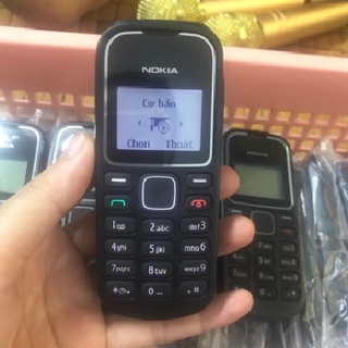 Điện Thoại Nokia 1280 Zin Chính Hãng Cty Cũ Thay Sườn Vỏ Mới, Pin Sạc Mới