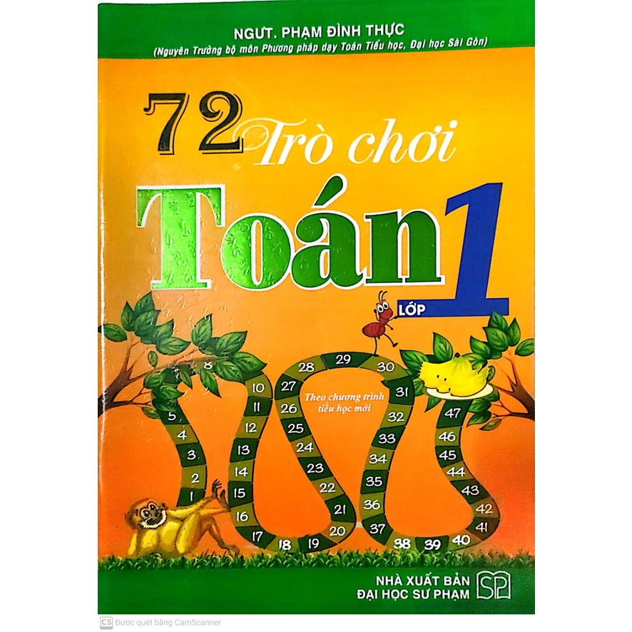 Sách -72 Trò Chơi Toán Lớp 1
