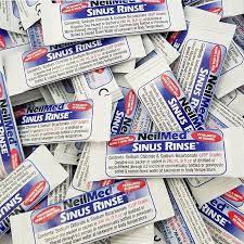Nước Rửa Mũi NeilMed Sinus Rinse - 1 xịt, 2 Bình &amp; 250 gói muối_ Hàng mỹ date 1.24