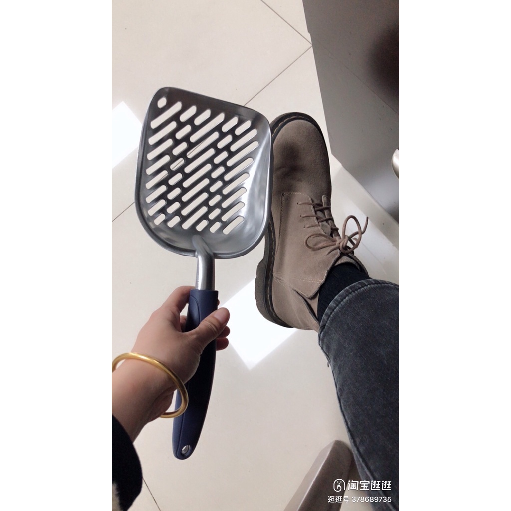 Xẻng cát cho mèo bằng gang siêu to, chắc chắn, chống gãy - 4pets official